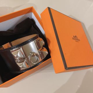 エルメス(Hermes)のエルメス HERMES コリエドシアン レザー ブレスレット(ブレスレット/バングル)