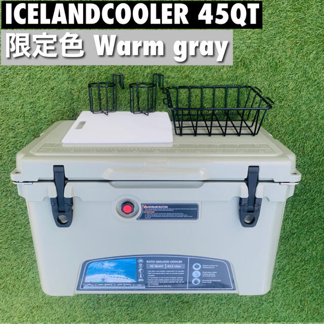 別注色 アイスランドクーラーボックス 45QT ICELAND cooler