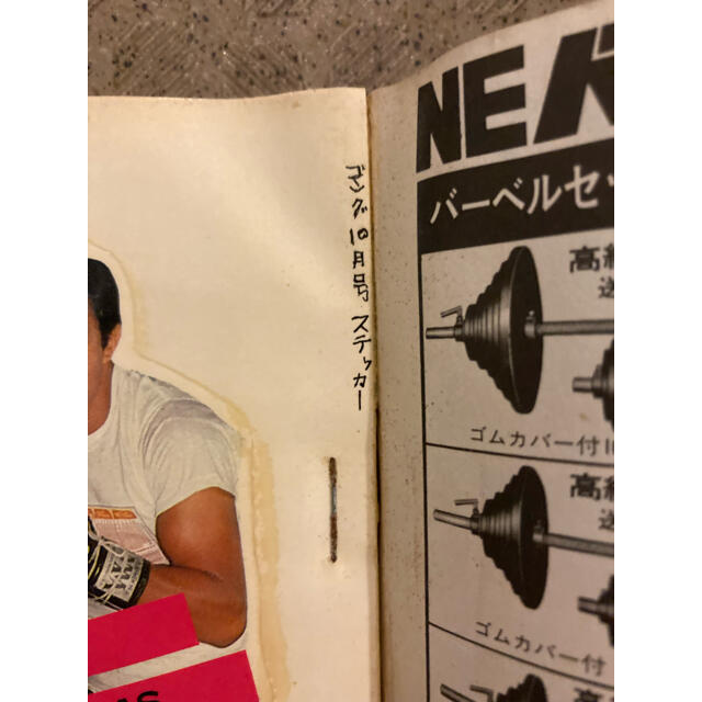 月刊ゴング1981年10月特大号 エンタメ/ホビーの雑誌(趣味/スポーツ)の商品写真