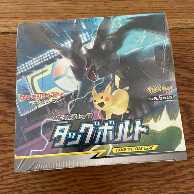 エンタメ/ホビー未開封シュリンク付き　ポケモンカード　タッグボルト box