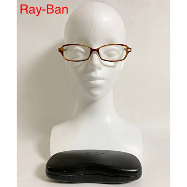 【人気】Ray-Ban　レイバン　伊達メガネ　ベッコウ柄　RB5195