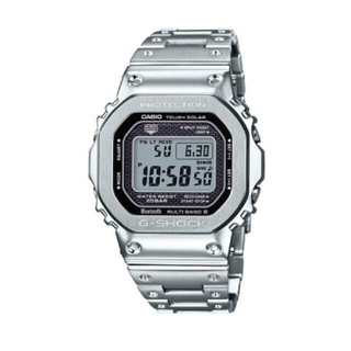 ジーショック(G-SHOCK)の【新品未使用】フルメタル G-SHOCK シルバーGMW-B5000D-1JF(腕時計(デジタル))