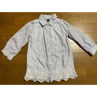 ベビーギャップ(babyGAP)の美品100cmシャツワンピース♡(ワンピース)