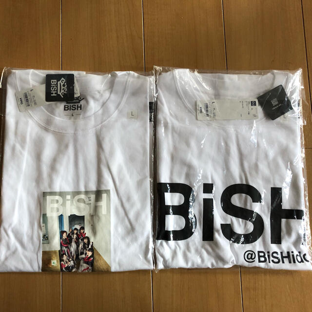 GU(ジーユー)のGU グラフィックT(半袖)BiSH 2枚組 メンズのトップス(Tシャツ/カットソー(半袖/袖なし))の商品写真