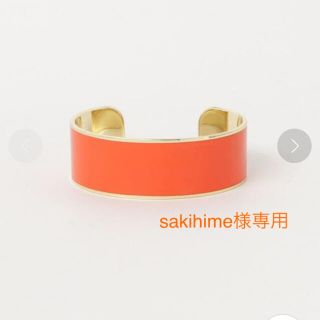 イアパピヨネ(ear PAPILLONNER)の[bangle up]  オレンジバングル(ブレスレット/バングル)