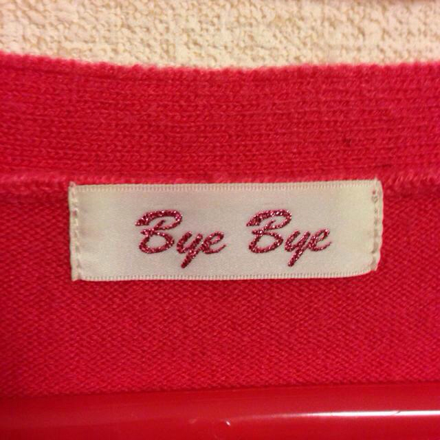 ByeBye(バイバイ)のBye Bye ピンクニット レディースのトップス(ニット/セーター)の商品写真