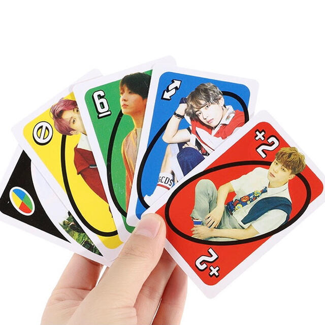 UNO BTS ウノ カードゲーム 防弾少年団　バンタン エンタメ/ホビーのテーブルゲーム/ホビー(トランプ/UNO)の商品写真