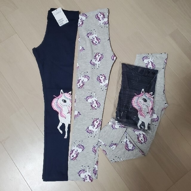 新品 H&M 女の子 ユニコーン ワンピース135-140 3