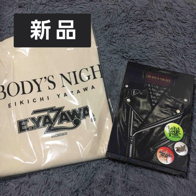 エンタメホビー新品未開封 3 BODY’S NIGHT DVD 矢沢永吉 トートバッグ 付き