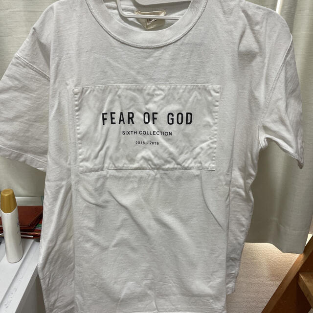 FEAR OF GOD 6th collection logo t shirt