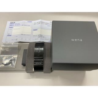 ソニー(SONY)のSONYスマートウォッチバンド WN-WB01B(その他)