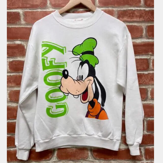 90s グーフィー　ディズニー　トレーナー　／　Goofy  Disney