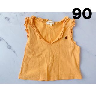 ハッシュアッシュ(HusHush)のハッシュアッシュ　ノースリーブ　キッズ服 トップス(90㎝)(Tシャツ/カットソー)