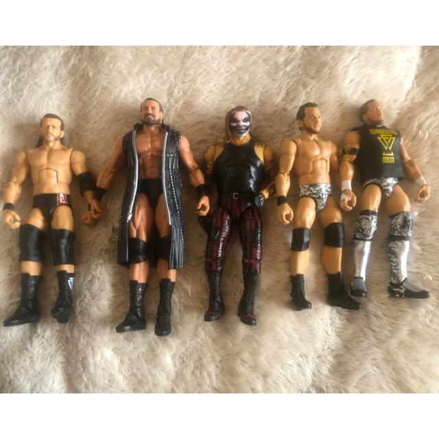 WWE マテル エリート フィギュア セット スポーツ/アウトドアのスポーツ/アウトドア その他(格闘技/プロレス)の商品写真