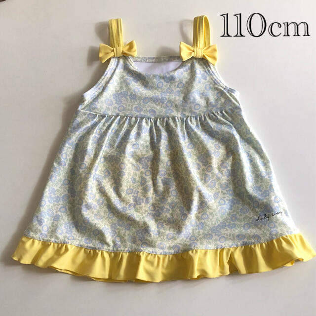 キムラタン(キムラタン)のワンピース水着 110cm キッズ/ベビー/マタニティのキッズ服女の子用(90cm~)(水着)の商品写真