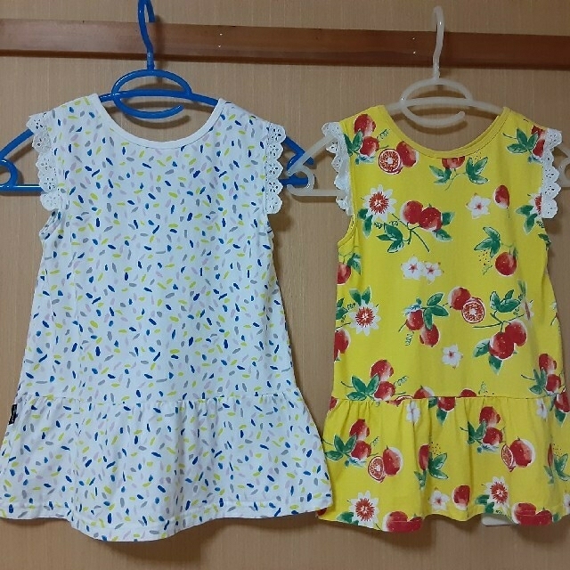 Seraph(セラフ)のセラフ　タンクトップ２枚　１４０ キッズ/ベビー/マタニティのキッズ服女の子用(90cm~)(Tシャツ/カットソー)の商品写真