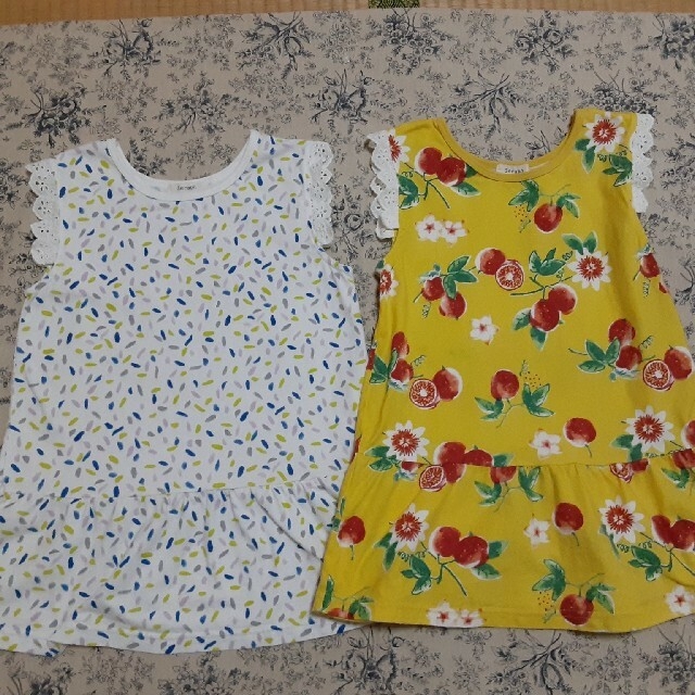 Seraph(セラフ)のセラフ　タンクトップ２枚　１４０ キッズ/ベビー/マタニティのキッズ服女の子用(90cm~)(Tシャツ/カットソー)の商品写真