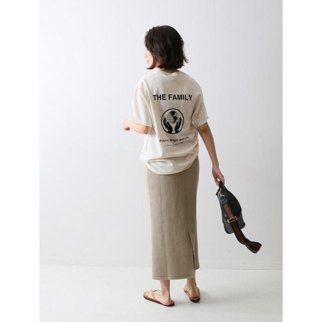 新品⭐︎FRAMeWORK ラゲットリブ ショートスリーブ&タイトスカート