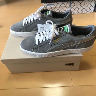 プーマ(PUMA)のsuede 90681s スウェード　PUMA 28cm シルバー(スニーカー)