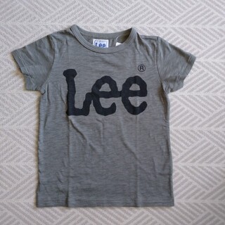 リー(Lee)の未使用新品 Lee キッズ ロゴ Tシャツ 120cm チャコール ストンプスタ(Tシャツ/カットソー)