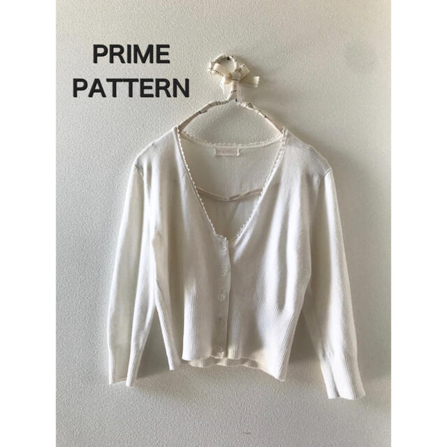 PRIME PATTERN(プライムパターン)のPRIMI PATTERN カーディガン レディースのトップス(カーディガン)の商品写真