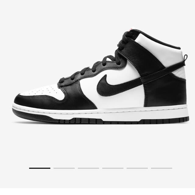 NIKE DUNK HI RETRO WHITE/BLACK ブラックホワイト