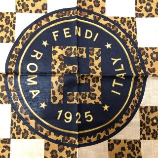 フェンディ(FENDI)の【新品】大判　フェンディ　ハンカチ　ストール(ハンカチ)