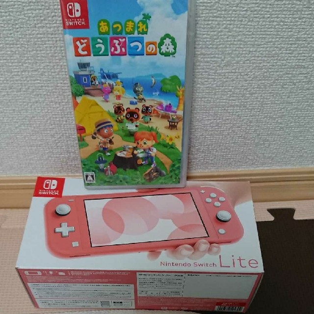 Nintendo Switch Lite コーラル ＆ どうぶつの森ソフトset