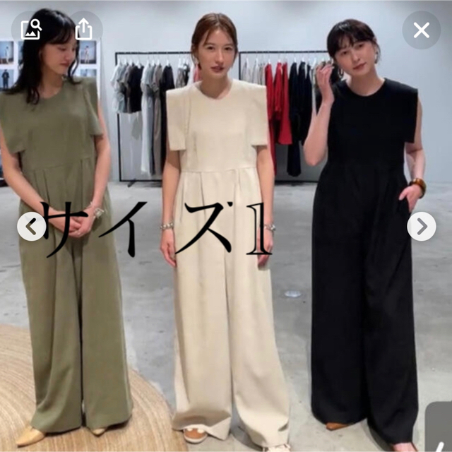 nao様専用　CLANE×田中みな実 SQUARE SLEEVE レディースのパンツ(オールインワン)の商品写真