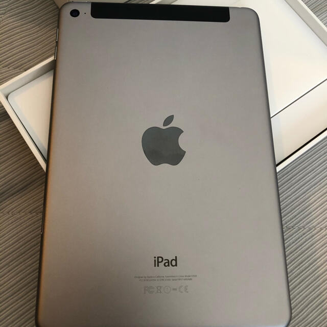 iPad mini 4 Wi-Fi+Cellular 128GBスペースグレイ スマホ/家電/カメラのPC/タブレット(タブレット)の商品写真