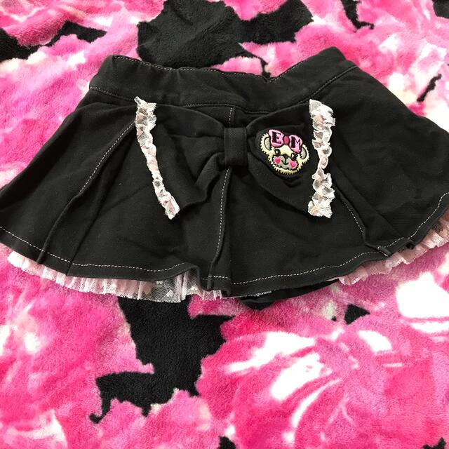 EARTHMAGIC(アースマジック)のローズ スカパン キッズ/ベビー/マタニティのキッズ服女の子用(90cm~)(スカート)の商品写真