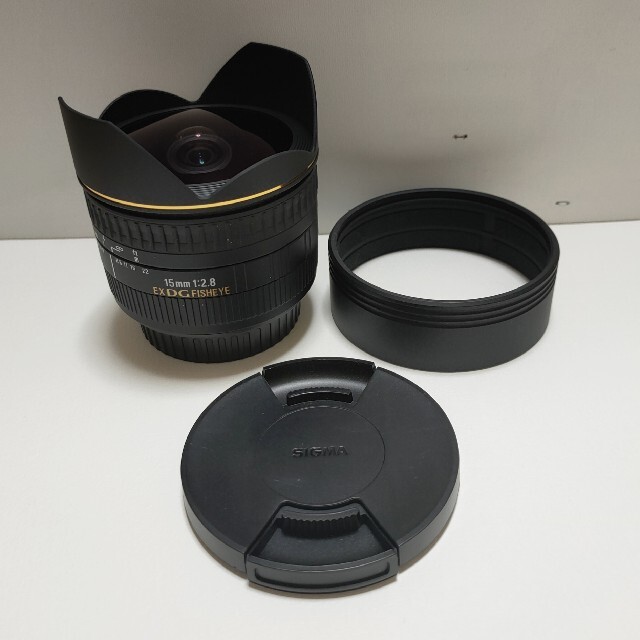 SIGMA 15mm F2.8 EX DG FISHEYE(品)