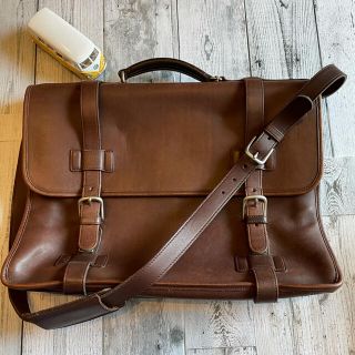 コーチ(COACH)のcoach  トンプソン　ブリーフバッグ　2WAY　5325 オールドコーチ(ショルダーバッグ)