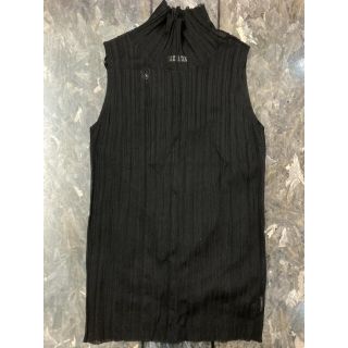 フレイアイディー(FRAY I.D)のFRAY I.D シースルー トップス ノースリーブ(BLK)(タンクトップ)