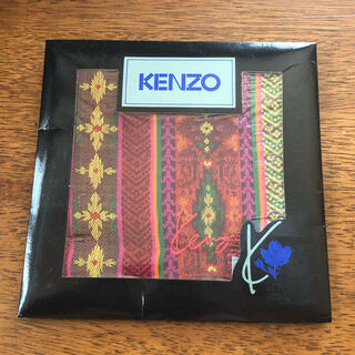 ケンゾー(KENZO)のKENZO ケンゾー　ハンカチ　昭和レトロ　ビンテージ　アンティーク　未使用(ハンカチ)