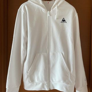 ルコックスポルティフ(le coq sportif)のルコック　ジャージ　白(パーカー)