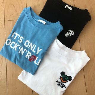 ジーユー(GU)のGU grateful dead 白Tシャツ 110(Tシャツ/カットソー)