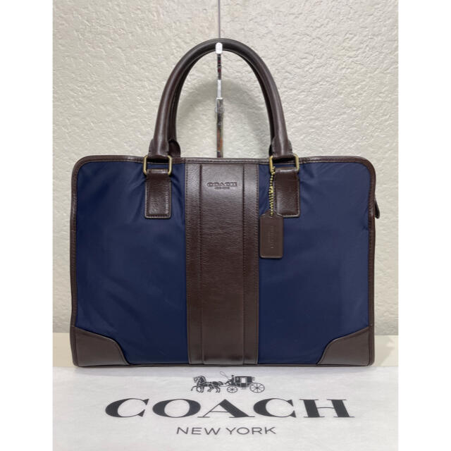 ブランド品専門の ダンシャ・リー様　専用品　格安　コーチ COACH レザー　バッグ ビジネス ビジネスバッグ