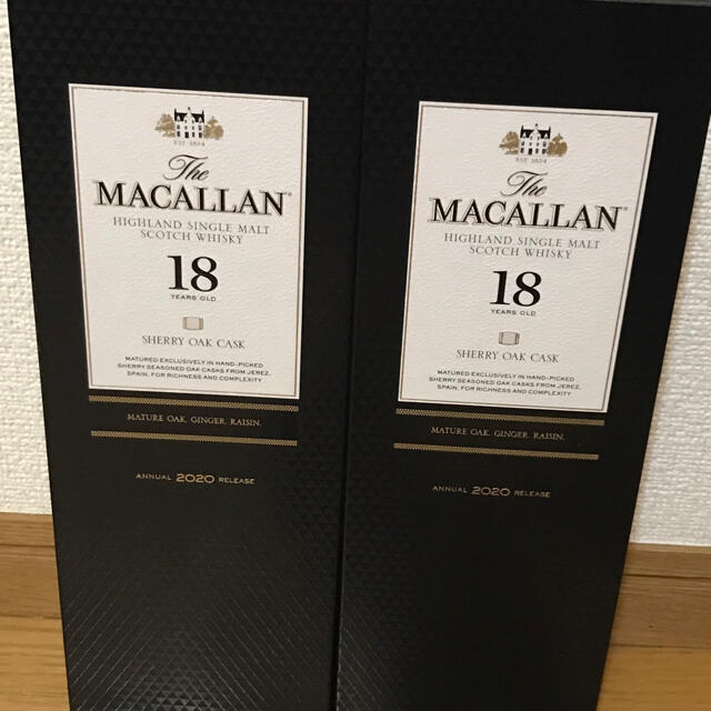 2本マッカラン18 食品/飲料/酒の酒(ウイスキー)の商品写真