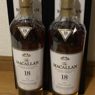 2本マッカラン18(ウイスキー)