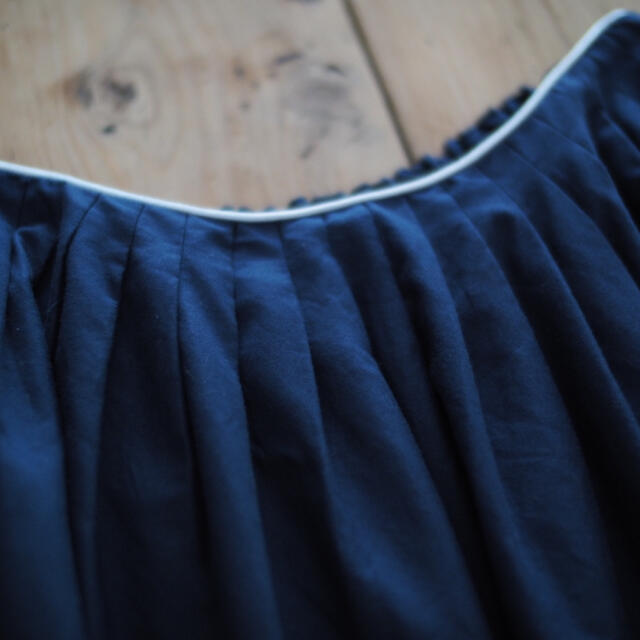 mina perhonen(ミナペルホネン)のミナペルホネン　mina perhonen ランドリーシリーズ　スカート レディースのスカート(ひざ丈スカート)の商品写真