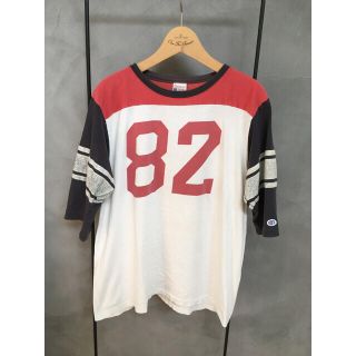 チャンピオン(Champion)のkouenzi様専用　チャンピオン　5分袖フットボールTシャツ(Tシャツ/カットソー(七分/長袖))