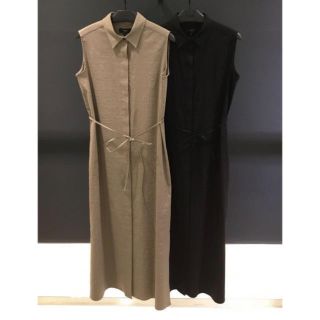 セオリー(theory)のTheory 20ss ノースリーブシャツワンピース(ロングワンピース/マキシワンピース)