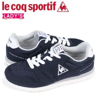 ルコックスポルティフ(le coq sportif)のルコック　セーヌ スニーカー ネイビー×ホワイト　23　新品(スニーカー)