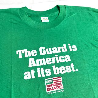 ダブルアールエル(RRL)のDeadstock 80's Army National Guard Tシャツ(Tシャツ/カットソー(半袖/袖なし))