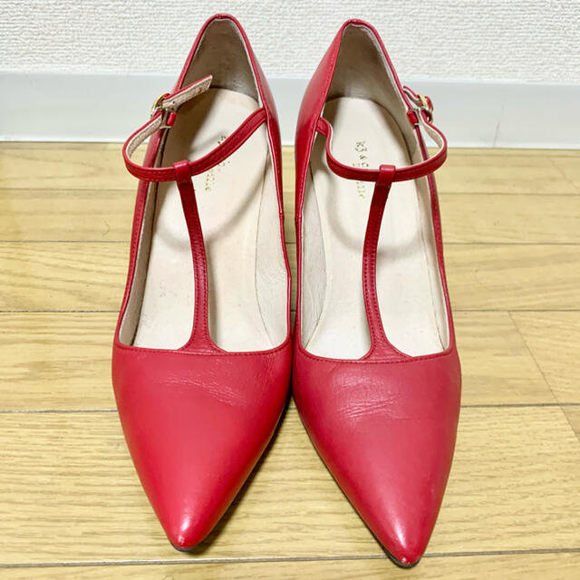 G.V.G.V.(ジーヴィジーヴィ)の美品　k3 ストロベリーヒールパンプス レディースの靴/シューズ(ハイヒール/パンプス)の商品写真