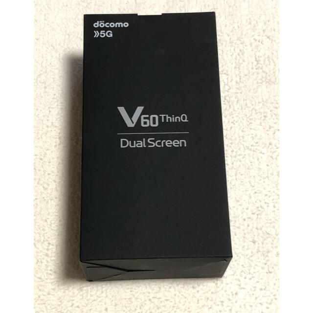 スマホ新品　L-51A V60 ThinQ 5G ドコモ版　SIMフリー