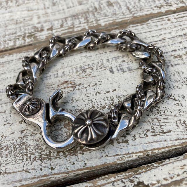 Chrome Hearts -  【90's】CHROME HEARTS OLD ブレスレット　15リンク