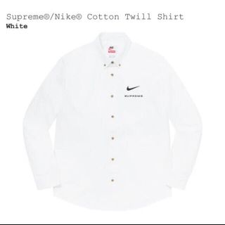 Supreme / Nike® Cotton Twill Shirt Black