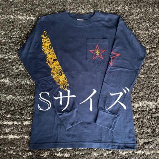 クロムハーツ(Chrome Hearts)のクロムハーツ 長袖Tシャツ Sサイズ　ネイビー(Tシャツ/カットソー(七分/長袖))